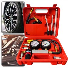 Cylinder Leak Down Tester, Petrol Engine Compression Leakage Detector Tool Kit picture