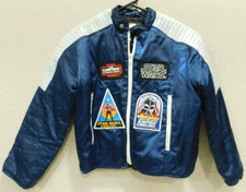 VTG 1978 20th Century Fox Star Wars By Bright Red Group 100% Nylon Jacket Rare . picture