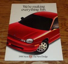 Original 1998 Dodge Neon Deluxe Sales Brochure 98 ACR Sport R/T picture