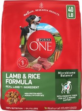 Purina ONE Natural Smart Blend Lamb & Rice Formula Dry Dog Food 40lb  picture