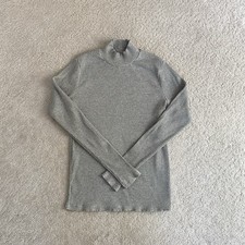 Uniqlo Knit Long Sleeve Women’s Small Utility Layering Minimalist Dark Academia picture