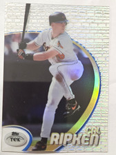 1998 Topps Tek #51 Pattern 7 Cal Ripken Jr. HOF  picture
