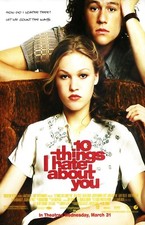 10 Things I Hate About You movie poster Julia Stiles, Heath Ledger - 11 x 17 picture
