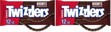 TWIZZLERS Twists, Chocolate Flavor 12-Ounce Bag, Pack of 2 picture