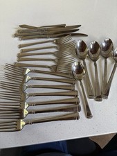 Mikasa Stainless 18/10 Flatware China Set (21) PCS “Harmony” #0179 picture