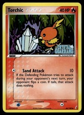 Torchic 66/100 EX Crystal Guardians Reverse Holo Common Pokemon Card - LP picture