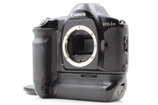 [ Near MINT ] Canon EOS-1N HS 35mm SLR Film Camera Black + PB-E1 From JAPAN picture