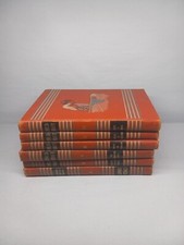 Vintage 1949 Childcraft Book Set Orange, Volumes 7-12  picture