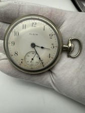 Elgin Pocketwatch 18S 17J.  Grade 335, Model 4.  Sidewinder. Runs Well. picture
