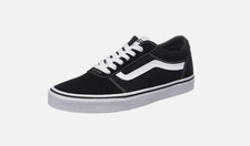 Vans Ward Suede Canvas Black White picture