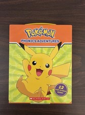 Pokemon Phonics Adventures Box Set 12 Books Scholastic Early Reader picture