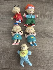 Vintage 1997 Viacom Rugrats Toy Doll Lot Of 5 Mattel Nickelodeon Sold As Is picture