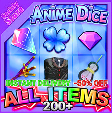 [🟢ONLINE ] 🔥 Anime Dice 🎲Characters | Items | Gems | Jacpot | Trait Rerolls picture