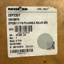 Rexnord Link-Belt ZEP2307 Pillow Block Roller Bearing Unit 3-7/16