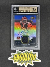 2011 Topps Triple Threads Unity Relic #66 A.J. Green BGS 9.5 10 Auto RC /90 picture