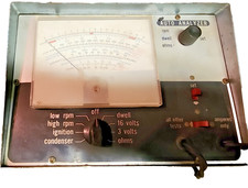 Vintage  ~ TEC Universal Auto Analyzer  ~AA-100 ~ with original Tune Up Manual picture