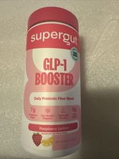 Supergut Gut Healthy Flavored Booster Raspberry Lemon - High Fiber NEW picture