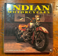 Vintage Indian Motorcycles Book Jerry Hatfield & Hans Halberstadt 1996-160 pgs picture