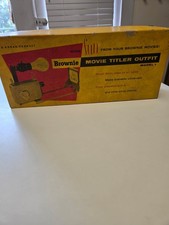 Vintage Brownie Movie Titler Model 1 Kodak W/ Original Box + Accessories picture