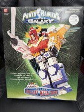 Vintage Bandai 1998 Power Rangers Deluxe Lost Galaxy Megazord Complete In Box picture
