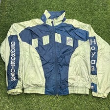 Georgetown Hoyas Vintage Windbreaker Jacket Large Turbo Sports College NCAA picture