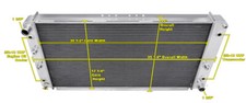 ER Champion 3 Row Radiator for 1994 - 1996 Buick Roadmaster V8 Engine #CC1517 picture