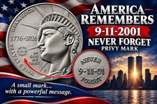 2026 P&D Half Dollars - Free 9/ll Privy Half Dollar w/each purchase picture