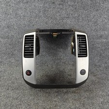 2009-2012 Nissan Frontier Xterra Radio Climate Control Trim Bezel Grey picture