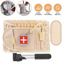 Spine Decompression Back Belt Lumbar Support for Lower Back Pain Relief Fast USA picture