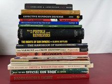 Lot of 15 Vintage Books Rifles-Revolvers-Pistols-Guns-Hunting-Reloaders-Rights picture