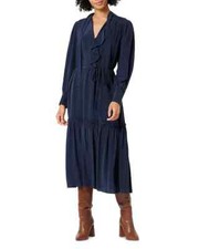 NEW Joie Women's XS Roussel Silk Midi Dress NWT $448 picture