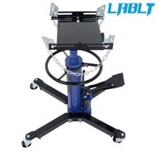 LABLT 2 Stage 1322-1660 LBS Hydraulic Transmission Floor Jack 360 Swivel Wheel picture