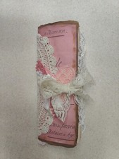 Handmade French Valentine Vintage Look Document Journal picture