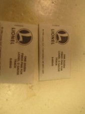 Lionel  655043 (2) 655042 (1) 655041 (2) LOT 5 packages (60) picture