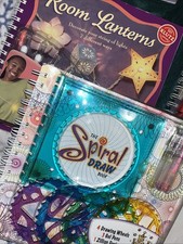 Klutz Room Lanterns and Spiral Draw. Decorate String Lights/ Spirograph Fun -New picture