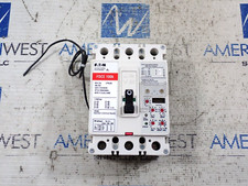 Eaton FDCE308036 80 Amp 600V 3 Pole FDCE 100K LSIG Circuit Breaker Tested picture