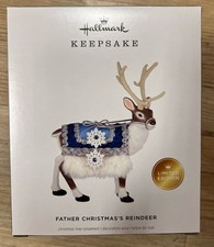 Hallmark 2026 Keepsake LIMITED EDITION Father Christmas’s Reindeer Ornament NIB picture