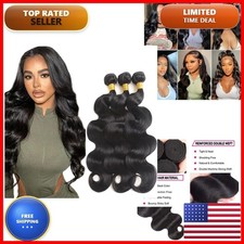 YOUNGHANN 22 24 26 Inch Body Wave Bundles Human Hair Unprocessed Brazilian picture