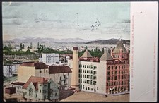 1908 Spokane WA View from Mount Carlton – Early Cityscape Edward H. Mitchell picture