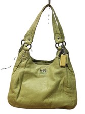 Coach Madison Maggie Kiwi Green Leather Hobo Bag Y2K 2009 #14336 3 Hangtags picture