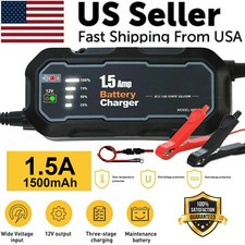1500mAh Automatic Smart Battery Charger 12V Portable Car Auto Trickle Maintainer picture