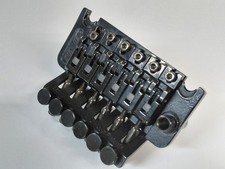 Peavey Tremolo Black Bridge - Block Letter Logo - Gloss Finish/ Not Matte picture