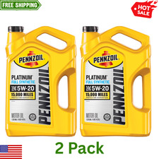 (2 pack) Pennzoil Platinum Full Synthetic 5W-20 Motor Oil, 5-Quart picture