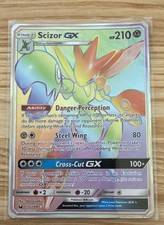 Scizor GX (Secret) 175/168 Sm-Celestial Storm Holo DAMAGED/HP picture