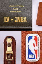 Louis Vuitton NBA Collaboration Brown Zip Wallet Basketball Official picture