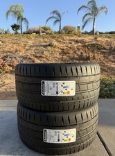 Set of TWO BRAND NEW 295/40ZR19 (108Y) Continental SportContact 7 Tires 2954019 picture