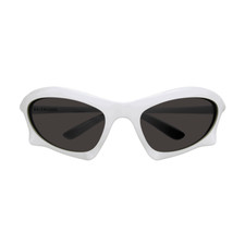 BAT RECTANGLE SUNGLASSES IN WHITE BALENCIAGA BB0229S-004 picture