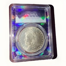 1885-O Morgan Silver Dollar $1 - PCGS MS62 - New Orleans - Blast White Beauty picture