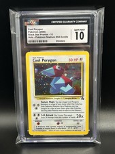 2000 COOL PORYGON #15 Holo Pokemon Stadium N64 Black Star Promo CGC 10 RARE picture