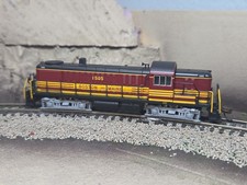 BACHMAN N SCALE #64257 BOSTON MAINE DIESEL LOCOMOTIVE DCC  #1505 TESTED picture